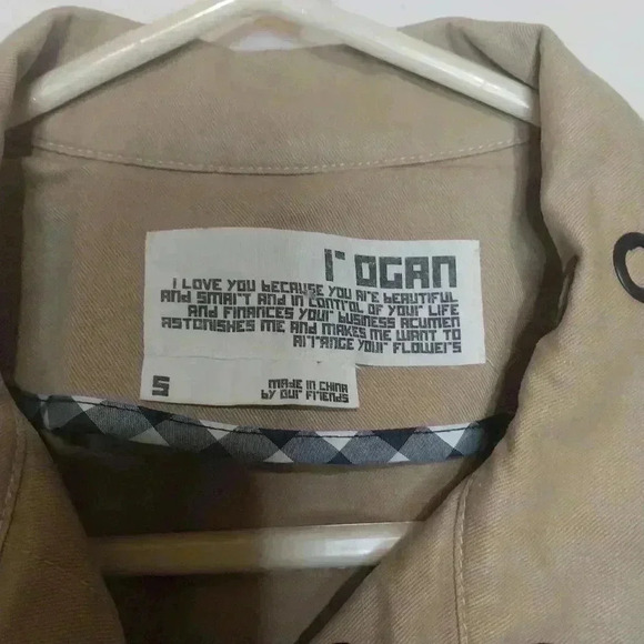 Rogan NYC Standard Issue Khaki Military Style Jacket, Size S - Picture 3 of 4